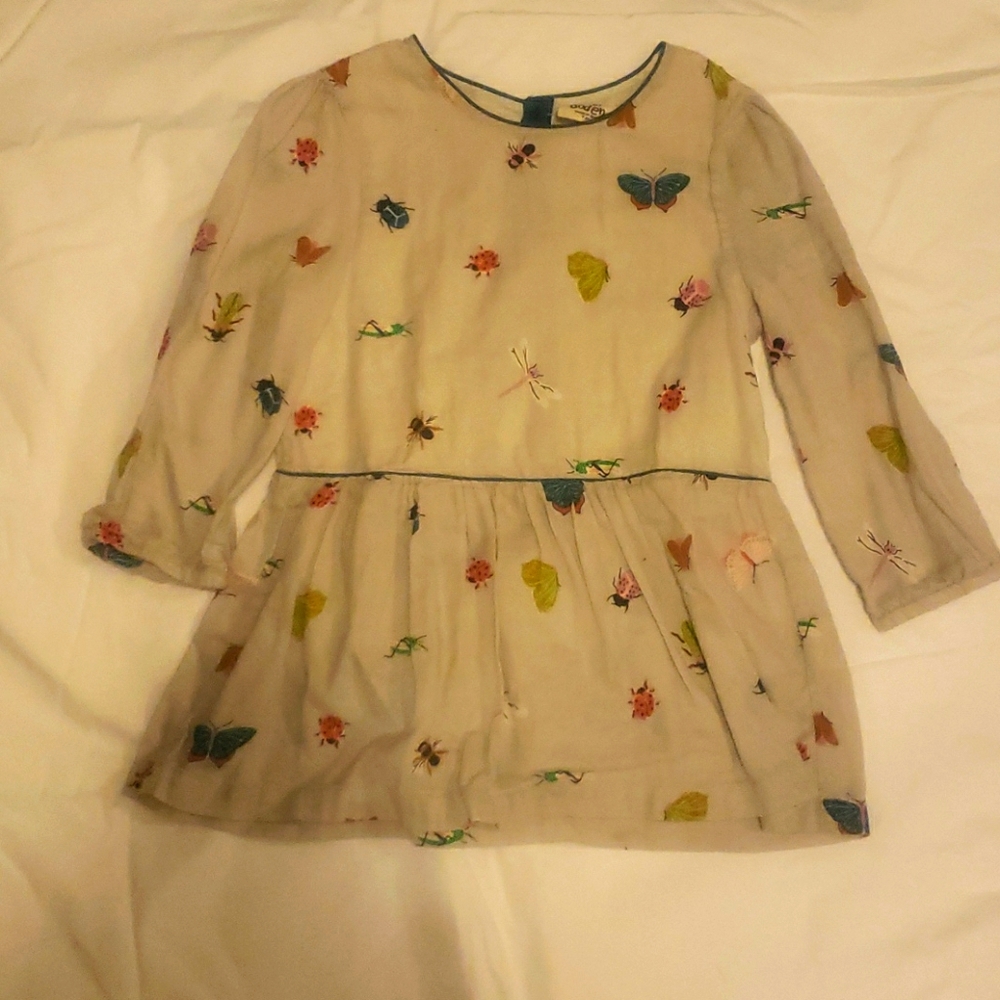 Mini Boden Insect Blouse